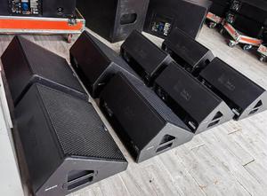 Meyer Sound MJF‑210 Stage Monitors (8 Units) Audio equipment
