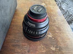 Canon Prime CN-E EF lens set (20, 50, 85) T 1.3, with case