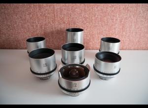 Mamiya Sekor-C 645 Cine Lens Set by GL Optics