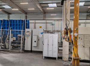 Vacuum lifter industrial jib crane with a 3.5 m arm length
