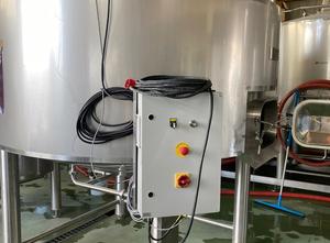 3,000 L stainless steel filtration/fermentation tank